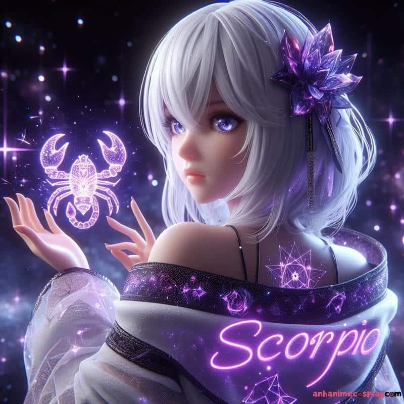 hình ảnh cung bọ cạp nữ anime ngầuu